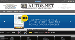 Desktop Screenshot of ckautos.net